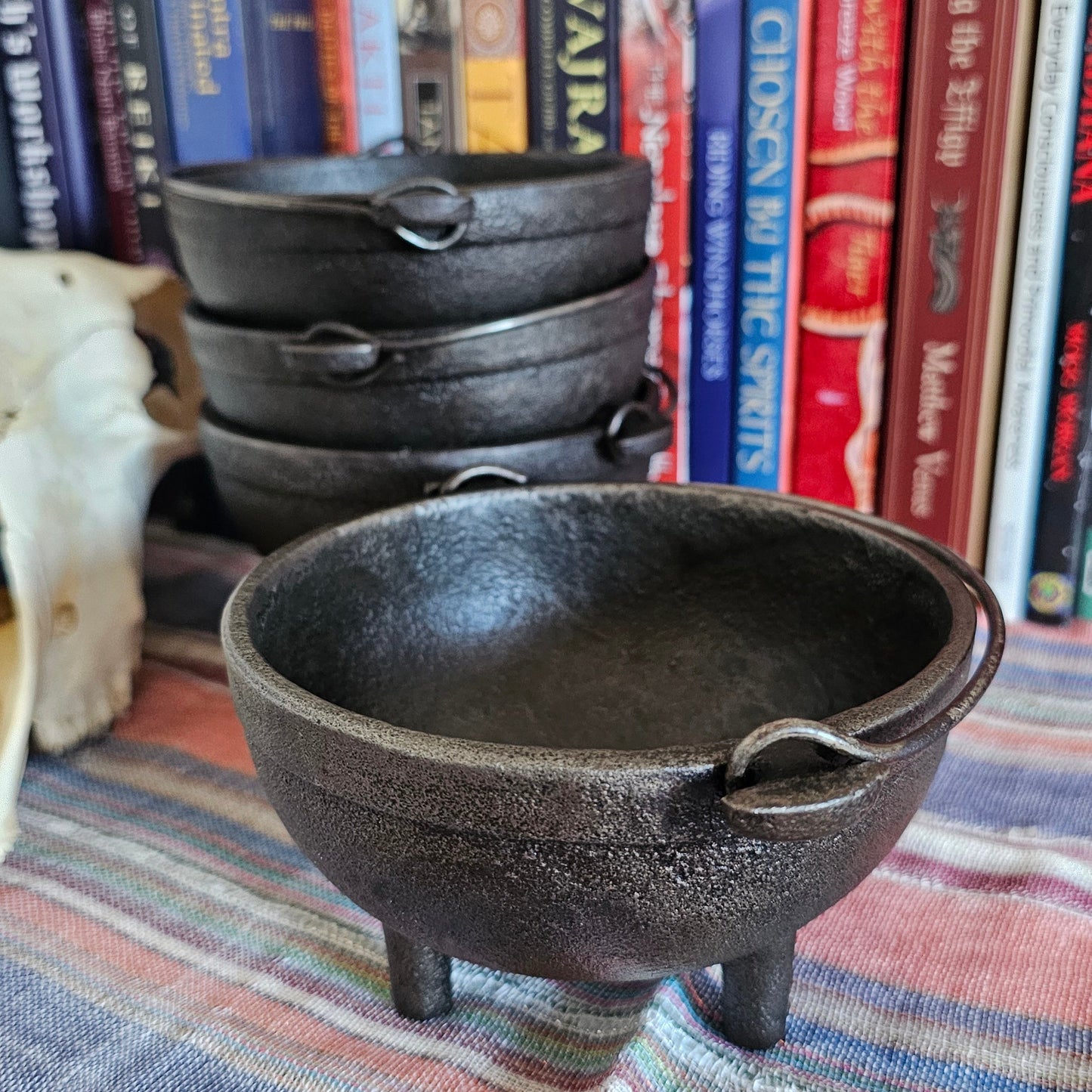 Cast Iron Cauldron - 12cm x 8cm