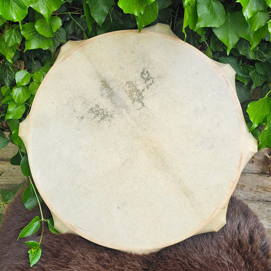 Round Vellum Siberian Drum - 18"