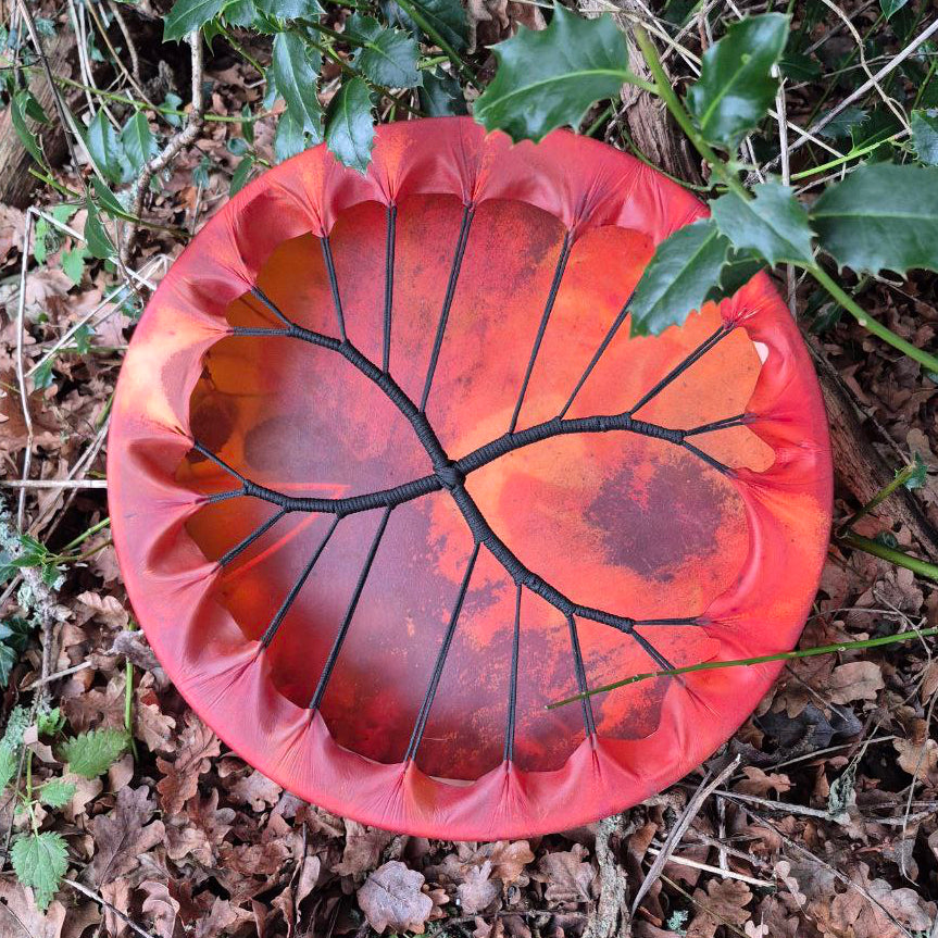 18" Orange Blood Moon