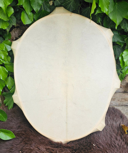 Oval Siberian Vellum Drum - 14" x 18"