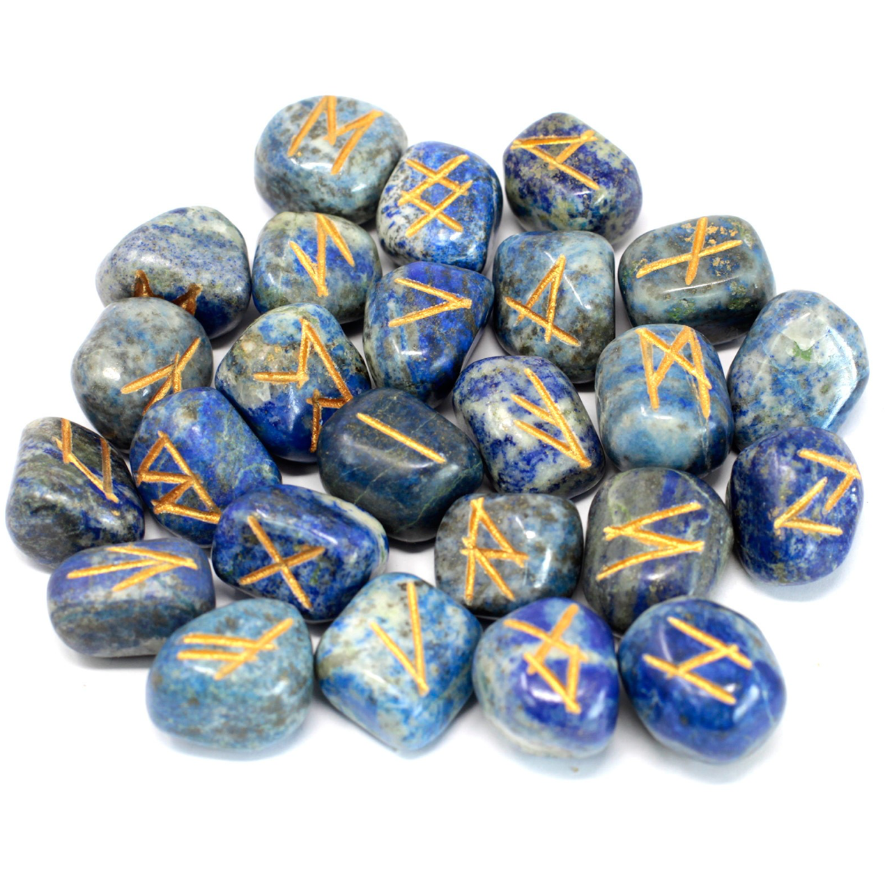 Runes Stone Set - Lapis