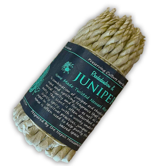Pure Herbs Rope Incense - Rhododendron and Juniper