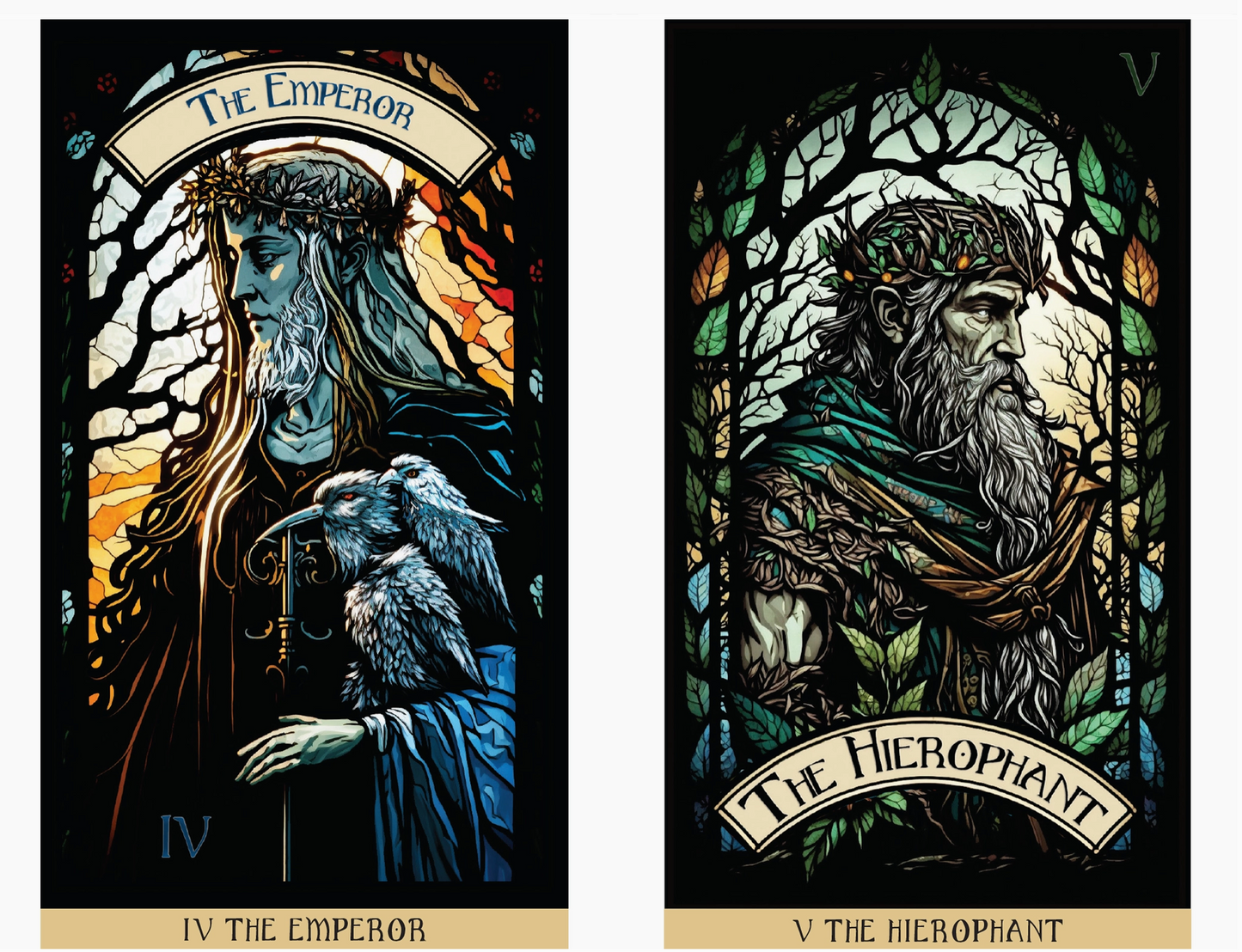 Stained Glass Tarot