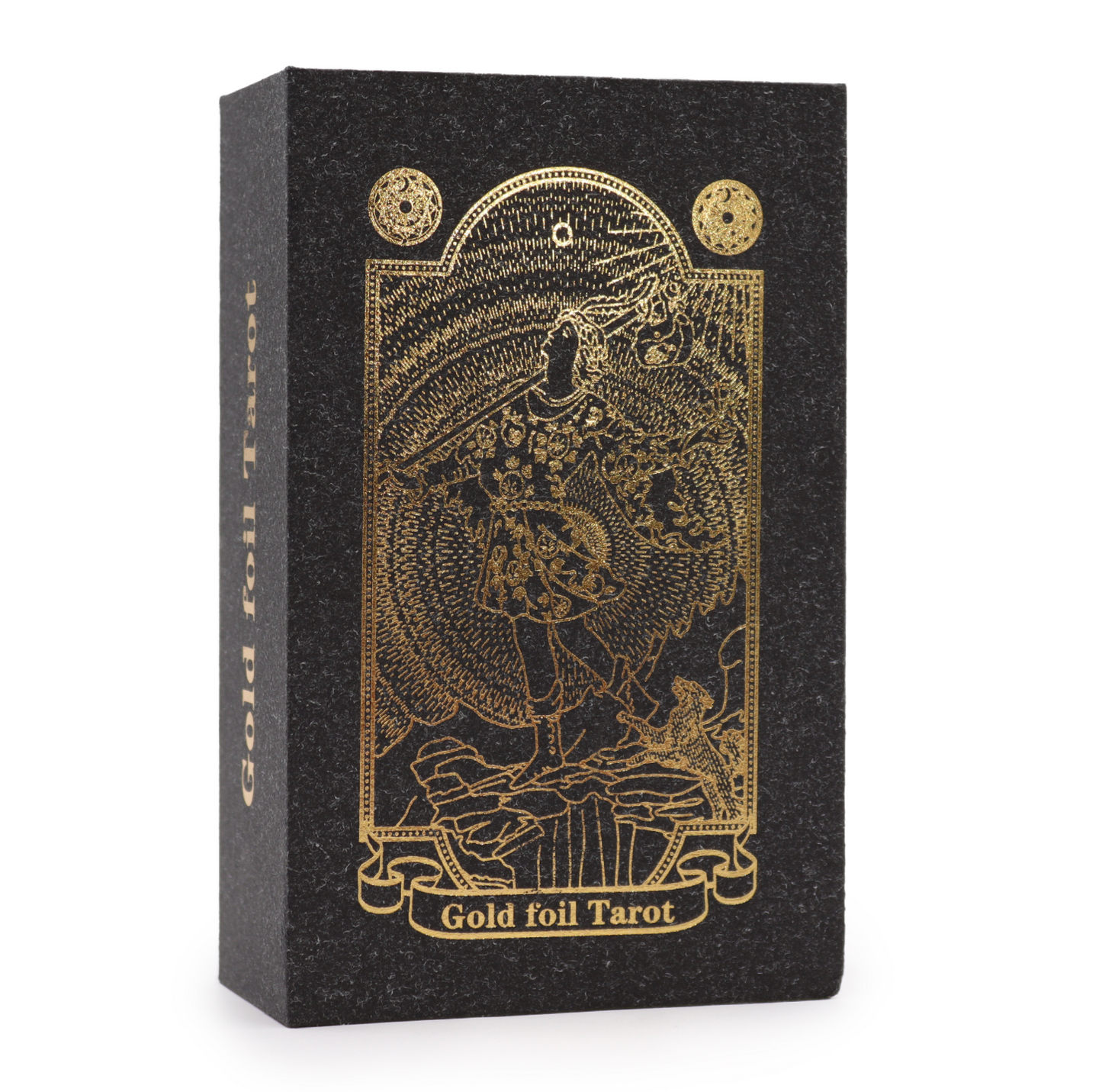 Gold Foil Tarot Set with Book - Gift Box
