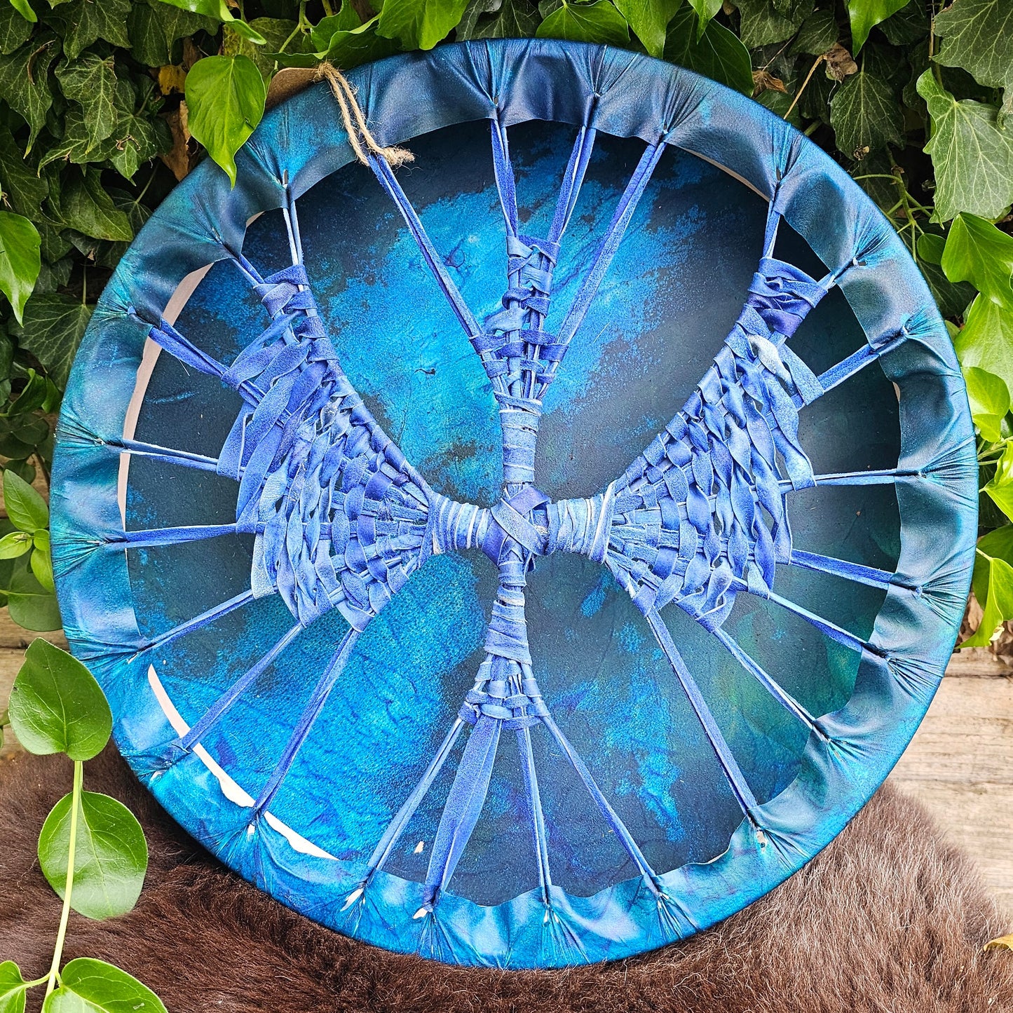 Blue Bird Vellum Drum - 18"