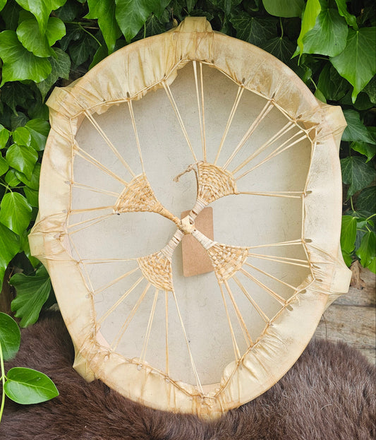 Oval Siberian Vellum Drum - 14" x 18"