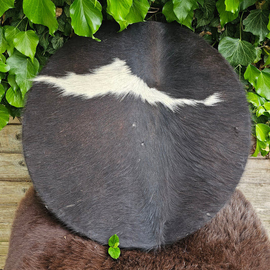 Black and White Slashed Bull Drum - 20"