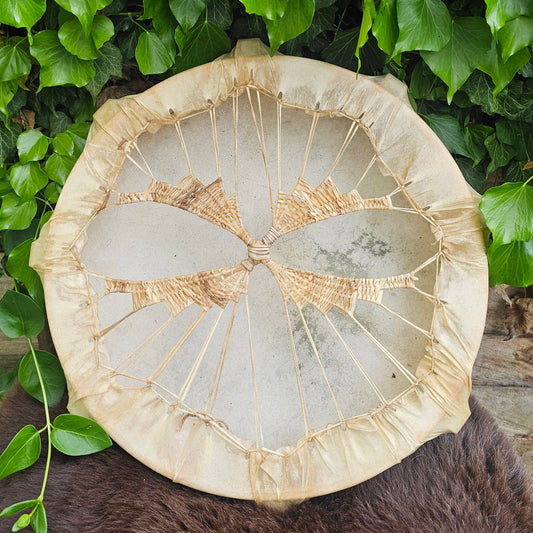 Round Vellum Siberian Drum - 18"