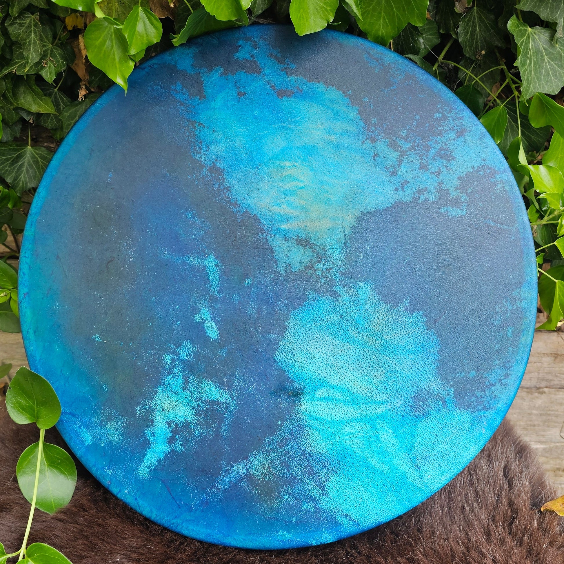 Blue Hand Drum