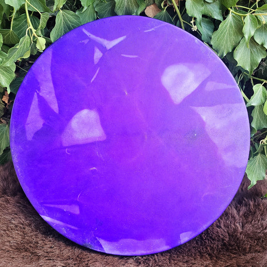 18" Bright Purple Rope Handle Drum