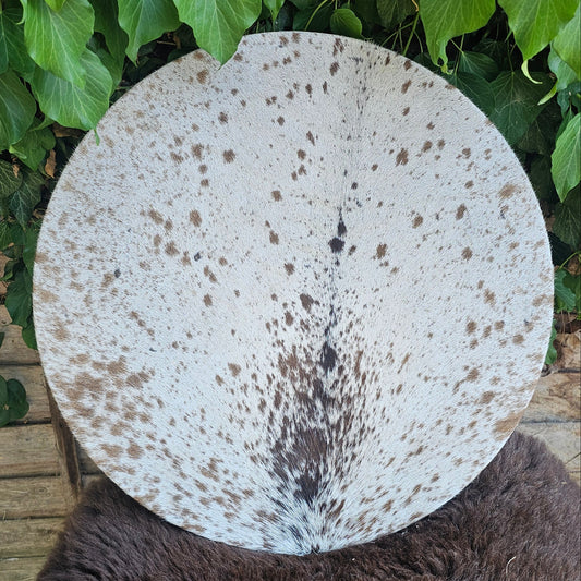 20" Shaved Fur Goat Skin Frame Drum