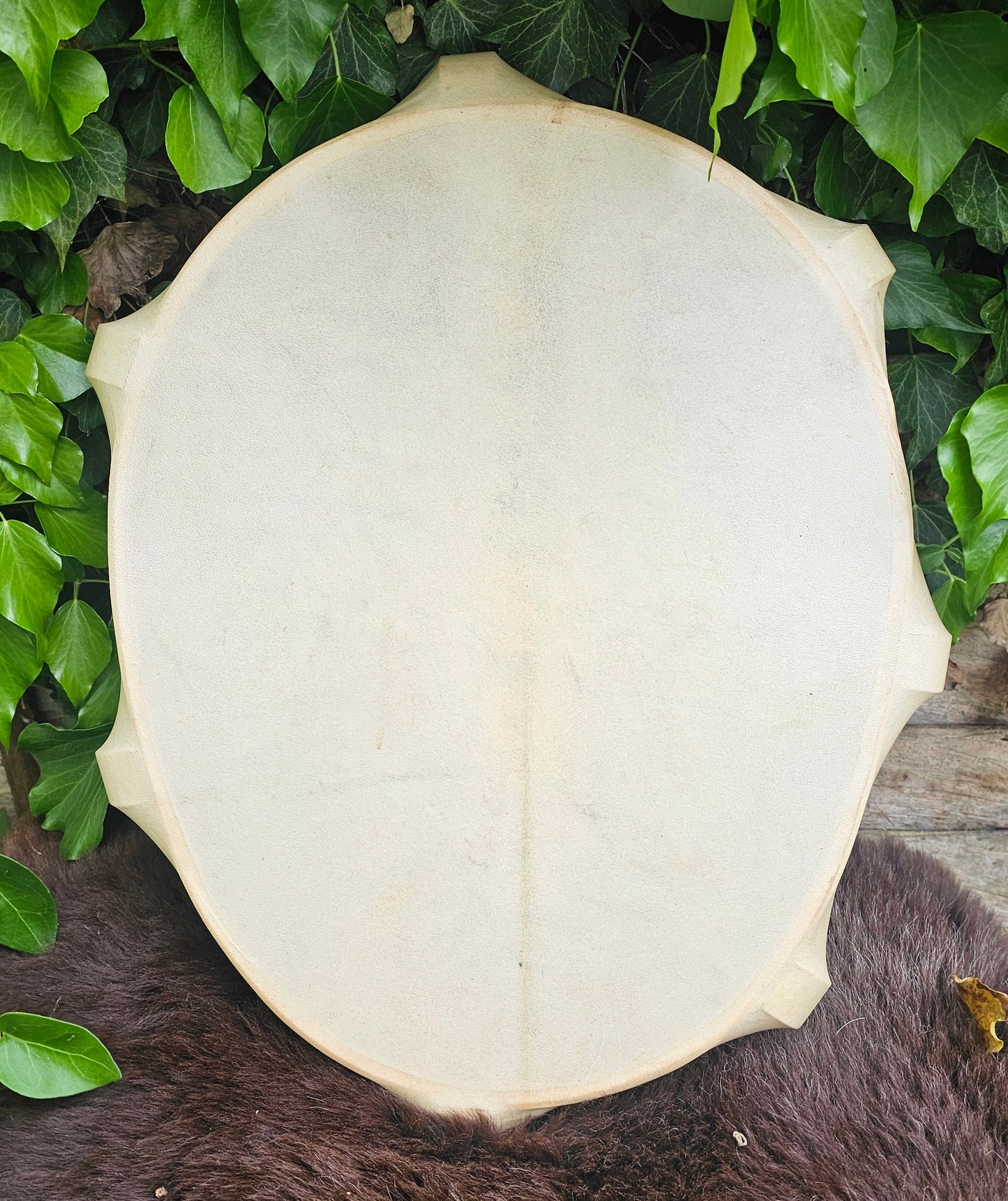 Oval Siberian Vellum Drum - 14" x 18"